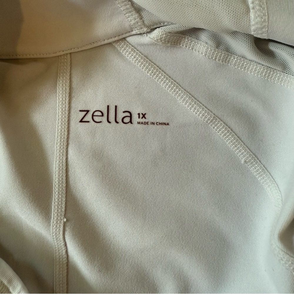 Zella Women's White Sport Jacket Size 1X - Picture 10 of 10
